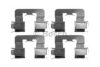 TOYOT 0494802030 Accessory Kit, disc brake pads